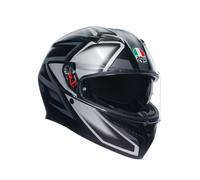 Casco Integral AGV K3 Compound (Negro Mate/Gris) Talla: M (57)