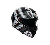Casco Integral AGV K3 Rivia Matt Black/White