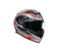 Casco Integral AGV K3 Space Matt White/Red Fluo