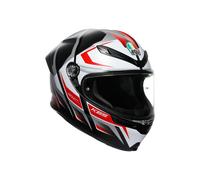 Casco Integral AGV K6 S Karve Matt Black/White/Red