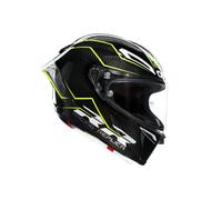 AGV Pista GP RR Performante, casco integral XXL male Gris Oscuro/Verde Neón
