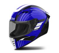 Casco Integral Airoh Connor Achieve Azul BrillanteM Azul Brillante