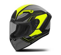 Airoh Connor Dunk Casco, negro-amarillo, tamaño L para Hombres
