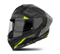 Casco Integral Airoh Matryx Rocket Mate Amarillo mateL Amarillo mate