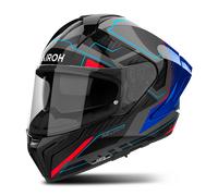 Casco Todoterreno Airoh MATRYX ROCKET Blue/Red Gloss