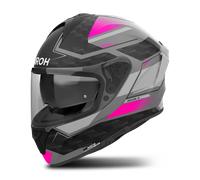 Airoh Spark 2 Zenith, casco integral XS male Mate Gris/Negro/Fucsia Neón