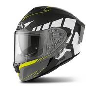 Airoh Spark Rise Casco, negro-amarillo, tamaño S