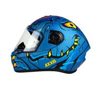 Casco Integral AXXIS FF112D DRAKEN S DINOTOON C7 Azul Mate T-L