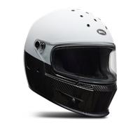 Casco Integral Bell Eliminator Carbon Diverge Matte/Gloss White/Black