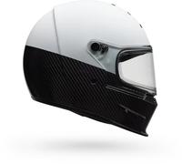 Casco Integral Bell Eliminator Carbon Diverge Matte/Gloss White/Black