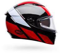 Bell Lithium MIPS Tech Casco, negro-rojo, tamaño L para Hombres