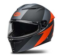 Bell Lithium Shear, casco integral M male Mate Negro/Gris/Naranja