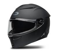 Bell Lithium Solid ECE Cascos, Adulto Unisex, Negro Mate, XS