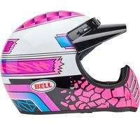 Casco Integral Bell MOTO-3 Death Spray Pink/Purple