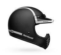 Casco Integral Bell Moto-3 Fasthouse Old Road Matte/Gloss Black/White