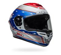 Casco Integral Bell Race Star DLX Flex Beaubier 24 Gloss White/Blue