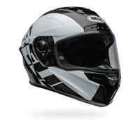 Bell Race Star DLX Flex Offset, casco integral L male Negro/Blanco