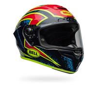 Casco Integral Bell Race Star DLX Flex Xenon Gloss Blue/Retina