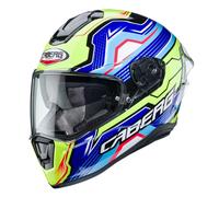 CASCO INTEGRAL CON VISERA MODELO DRIFT EVO LB29 (PINLOCK) COLOR NEGRO/AZUL/AMAR