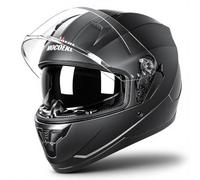 Casco Integral con Visera Solar | Casco de Moto Cascos integrales | Casco de Motocicleta Casco Integral Casco de ciclomotor ECE 22.06 | Ventilación de Barbilla y Cabeza | para Mujeres y Hombres (S)