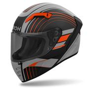 Casco integral de moto Airoh CONNOR Achieve naranja mate S