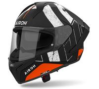 Casco integral de moto Airoh MATRYX Scope naranja mate M