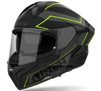Casco integral de moto Airoh MATRYX Sentinel amarillo mate L