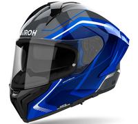 Casco integral de moto Airoh MATRYX Wide azul XS