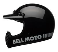 Bell Moto-3 Classic Casco de motocross, negro, tamaño L