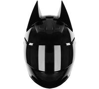 Casco Integral De Moto Con Orejas De Gato, Certificado ECE 22.06, Abatible Y Con Personalidad, Para Carreras Callejeras En Carretera, Unisex. B2,S/(50~53cm)