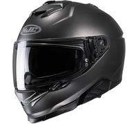 Casco integral de moto de titanio HJC i71 Solid Semi Flat L