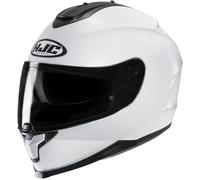 Casco integral de moto HJC C70N Solid Pearl White S