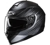 Casco integral de moto HJC C70N Sway MC5SF negro-gris M