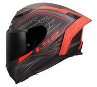 LS2, Casco Moto Integral DRAGON SUBIC Red, XS