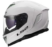 LS2 FF818 Storm III Casco, blanco, tamaño L para Hombres
