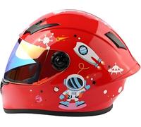 Casco Integral De Moto para, Homologado Según La Norma ECE 22.06, Casco De Motocross para con Visera Solar E,S47-48CM