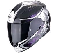 Casco integral de moto Scorpion EXO-491 RUN color negro camaleón 2XS