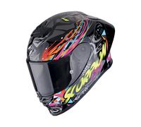 Casco integral de moto Scorpion EXO-R1 EVO II AIR SAVAGE negro-azul-rosa S