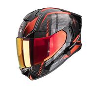 Casco integral de motocicleta SCORPION EXO-530 AIR THERAS, color negro metalizad