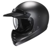 Casco integral de motocicleta semiplano HJC V60 Solid negro L