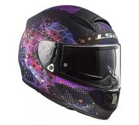 Casco Integral FF397 Vector FT2 XXSSM Negro, Rosa, Morado Cosmos Ls2