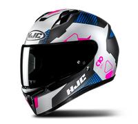 Casco Integral HJC C10 Aspa Negro/PúrpuraXS Negro,Púrpura