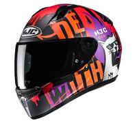 HJC C10 Fop Casco, Multicolor, Talla XXXS (50/51)
