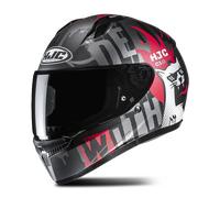 Casco Integral HJC C10 Fop Negro/RojoL Negro,Rojo