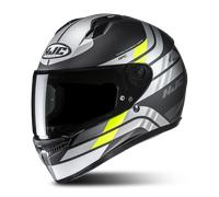 Casco Integral HJC C10 Hiper Negro/Gris/Amarillo FlúorM Negro,Gris,Amarillo Flúor