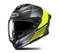 Casco Integral HJC C71 Morix Negro/Amarillo FlúorS Negro,Amarillo Flúor