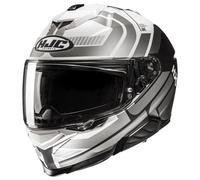 HJC Casco integral i71 Viz MC1SF Blanco/Gris/Rojo Talla XL para hombre
