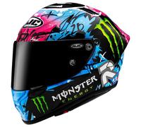 HJC RPHA 1 Quartararo Le Mans 2024 Replica Casco, multicolor, tamaño L