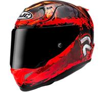 Casco integral HJC RPHA 12 Diablo Blizzard rojo M