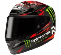 Casco integral HJC RPHA 12 Quartararo Replica MC1 negro XL